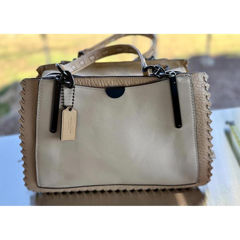 Coach Dreamer Rogue Colorblock Whipstitch Suede Calf Leather - Picture 9 of 15